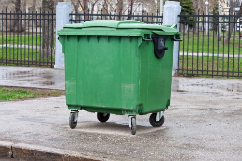 Waste collection in North West London residential area