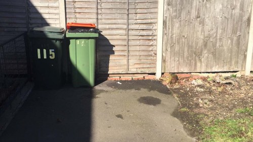 Recycling center in North West London