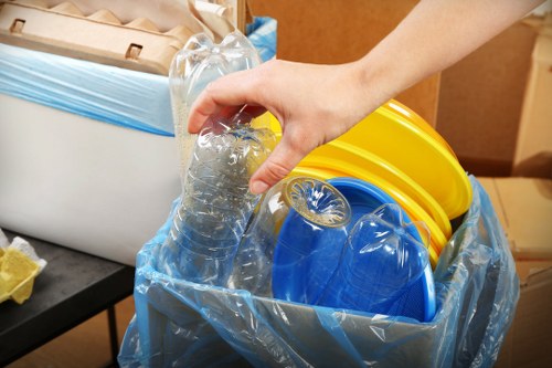 Construction site waste management in North West London